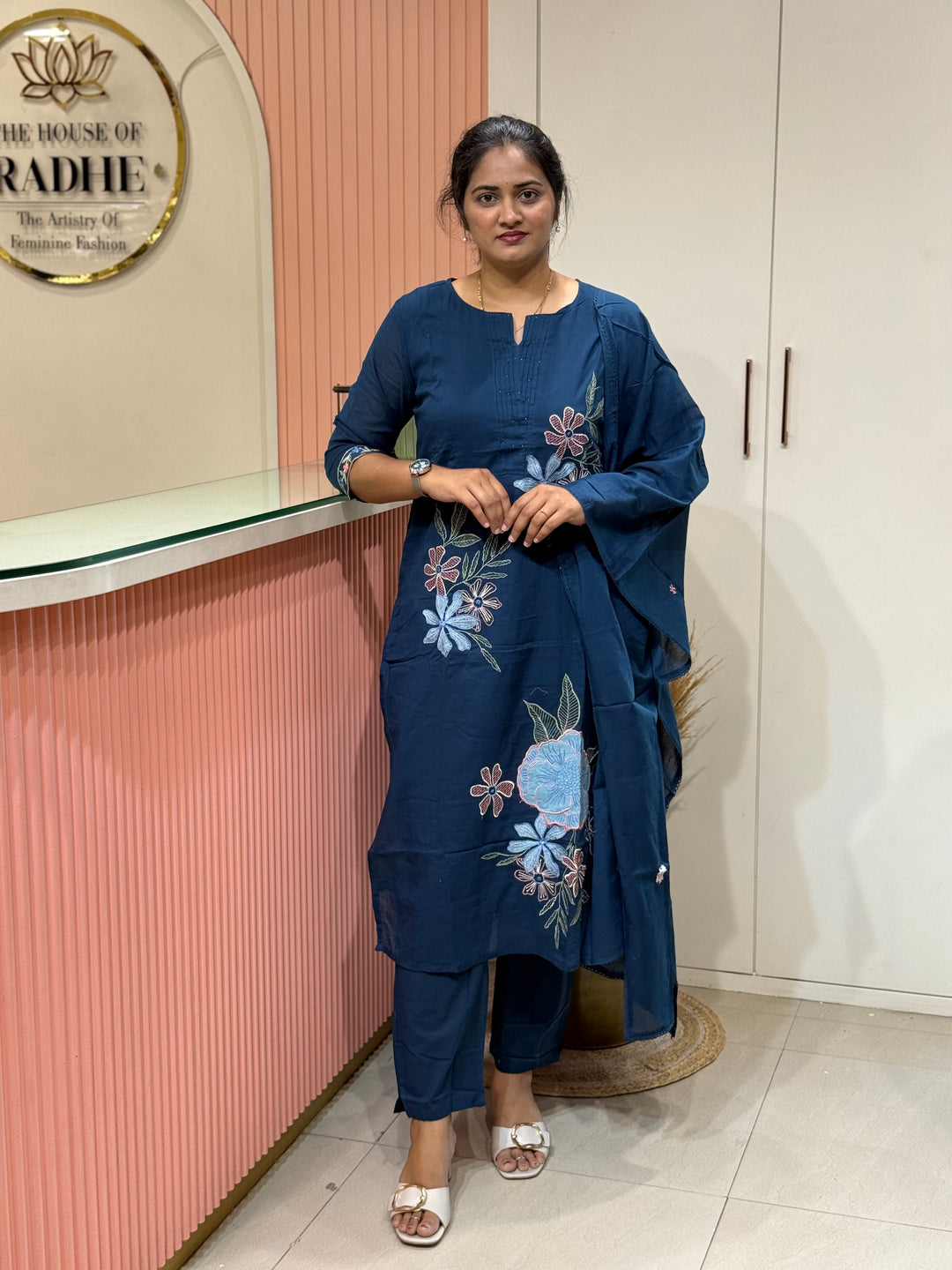 Mul Cotton Collection with Embroidery work (Cotton Lining)| R150