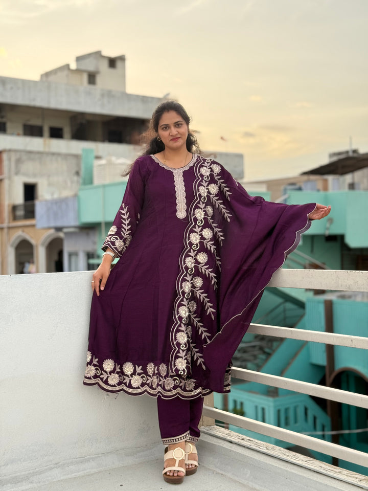 Vichitra Fabric Collection With Elegant Designer Look | RADHE60