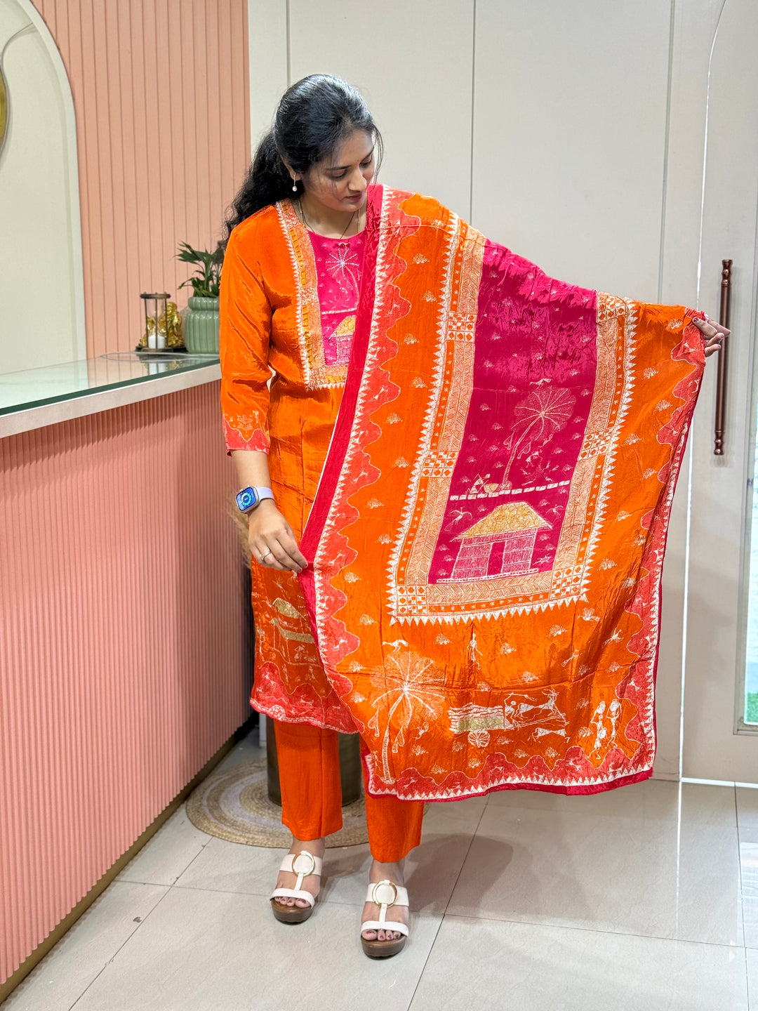 Crepe 3Pcs Set Collection (Cotton Lining )| R221