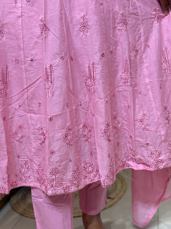 Mul Cotton Collection with Embroidery work (Cotton Lining)| R181
