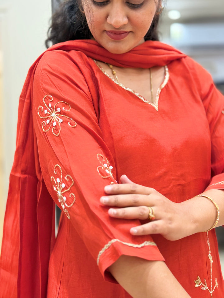 Mul Chanderi Beautiful Collection | R205