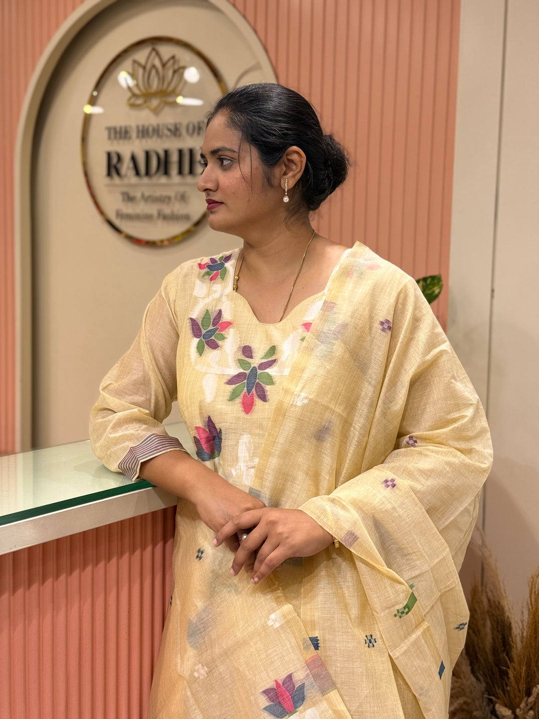 Budget-Friendly Jamdhani Weaving Collection | R222