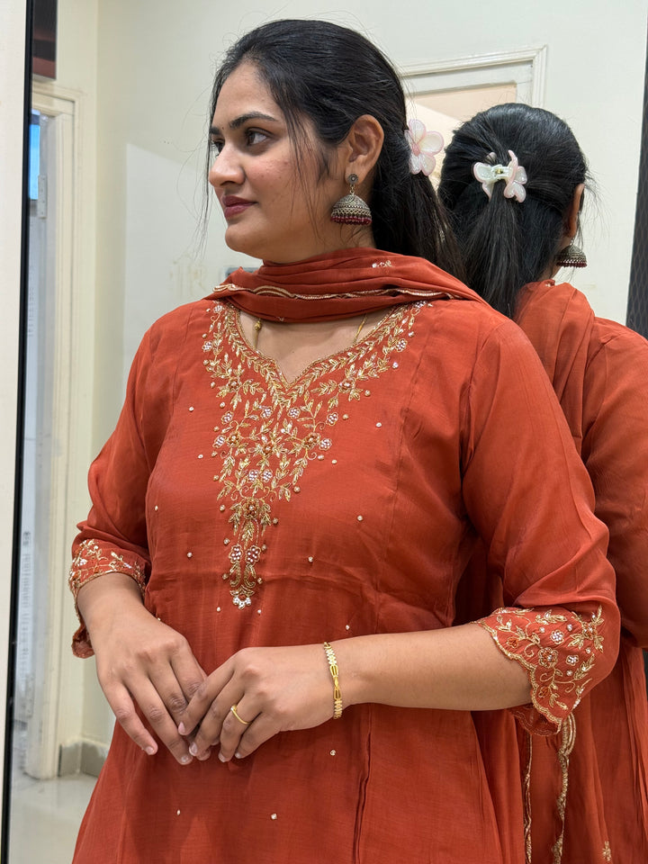 Mul Chanderi Collection | R208