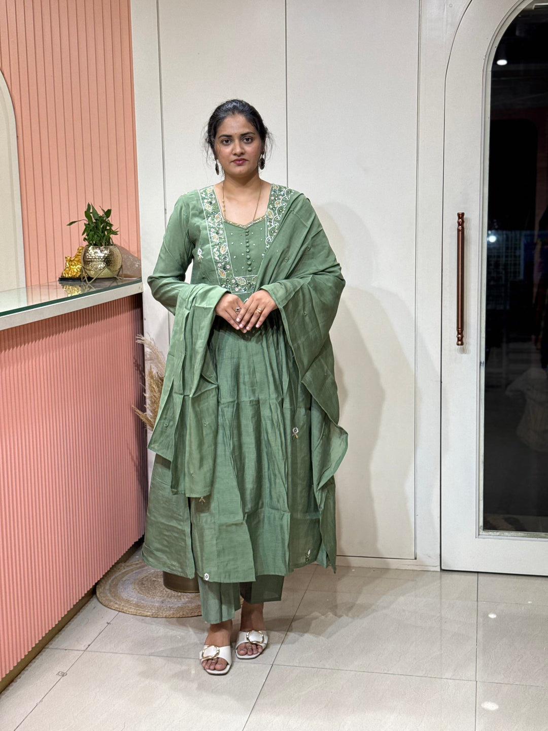 Mul Chanderi Collection | R209