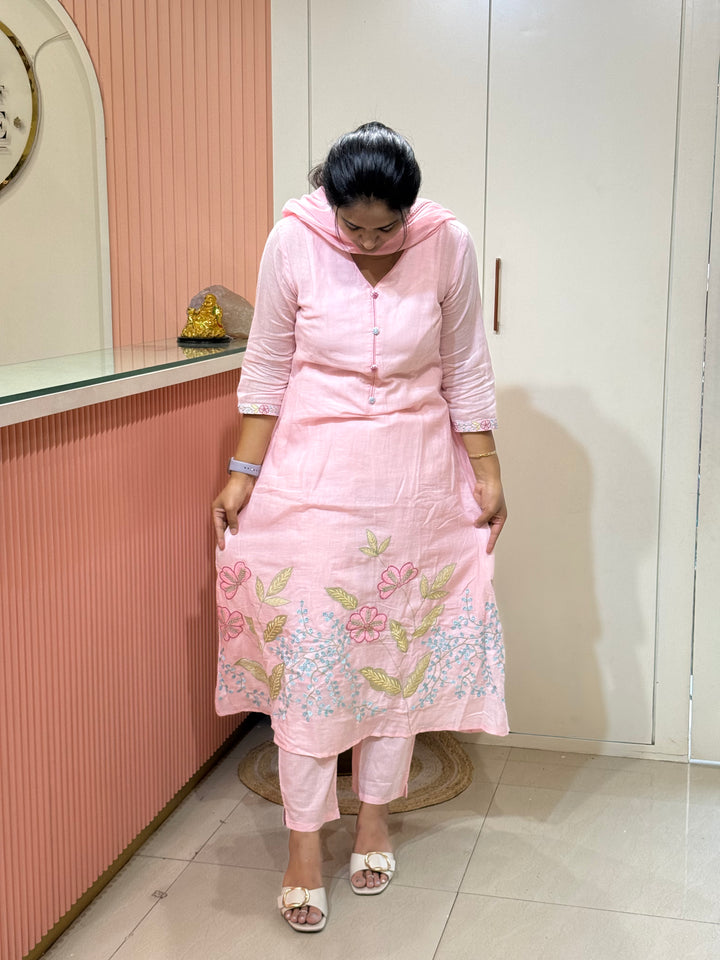 Pure Mul Cotton Collection With Cotton Lining | R212