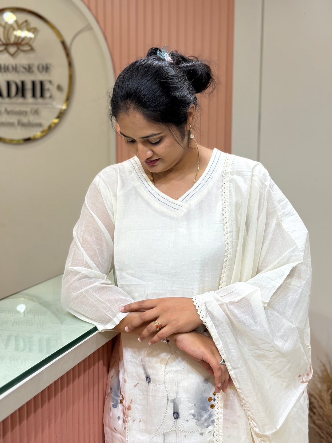 Banarasi Mul Chanderi 3 pcs Collection | R218