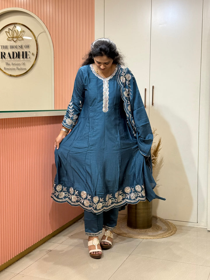 Vichitra Fabric Collection With Elegant Designer Look | RADHE60