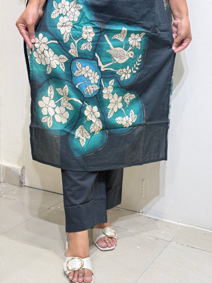 60-60 Cotton Printed 3 Pc Kurta Sets – Premium Soft Collection | R163