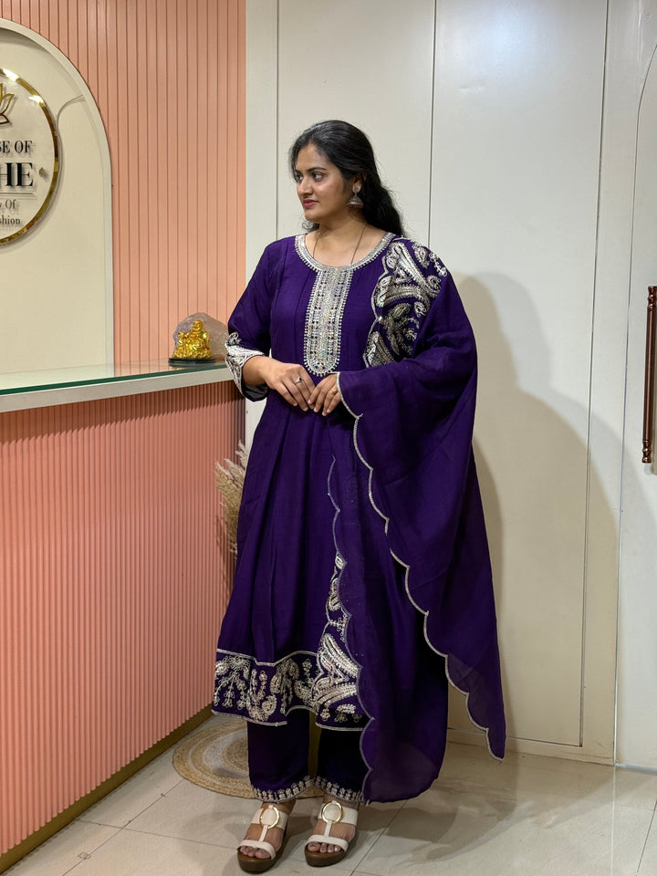 Vichitra Fabric Collection With Elegant Designer Look | RADHE60