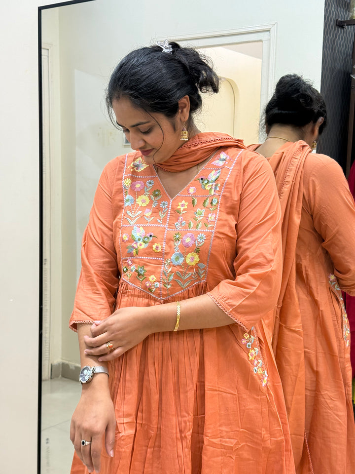 Mulmul Cotton New Collection With Embroidery Work | R190