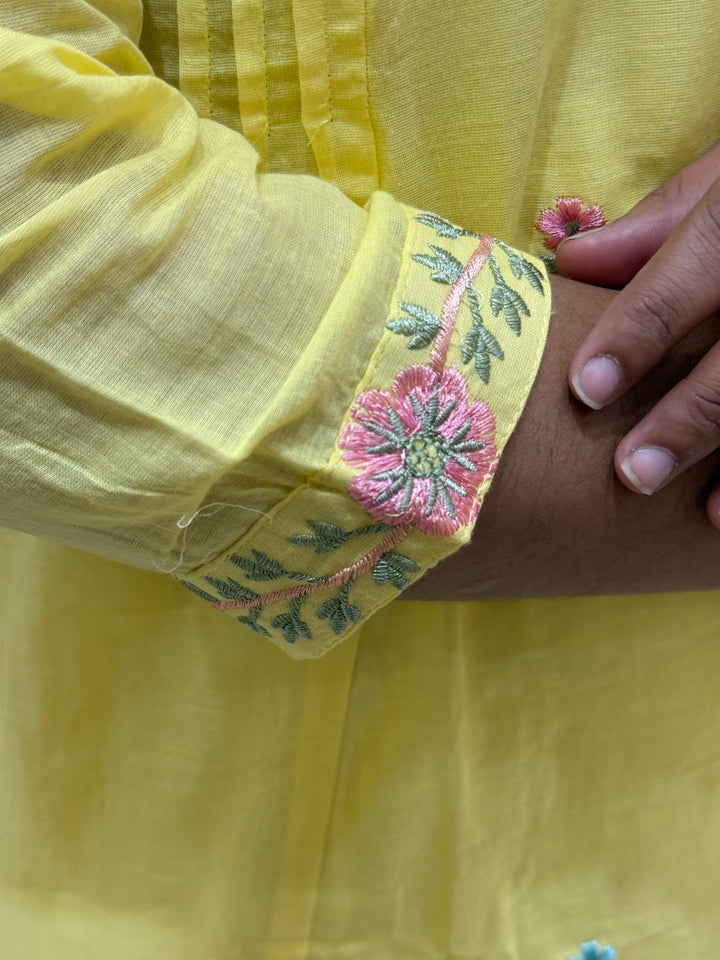 Mul Cotton Collection with Embroidery work (Cotton Lining)| R150