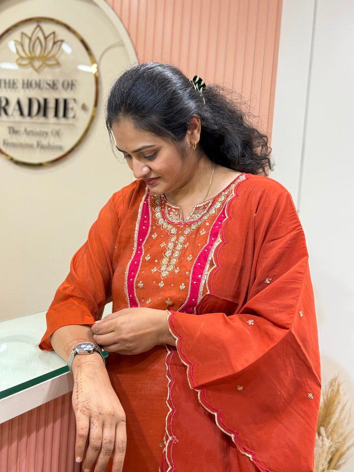 Mul Chanderi With Cotton Lining (New Arrivals) | R138