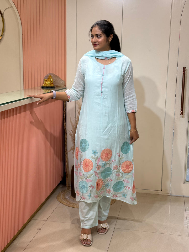 Pure Mul Cotton Collection With Cotton Lining | R212