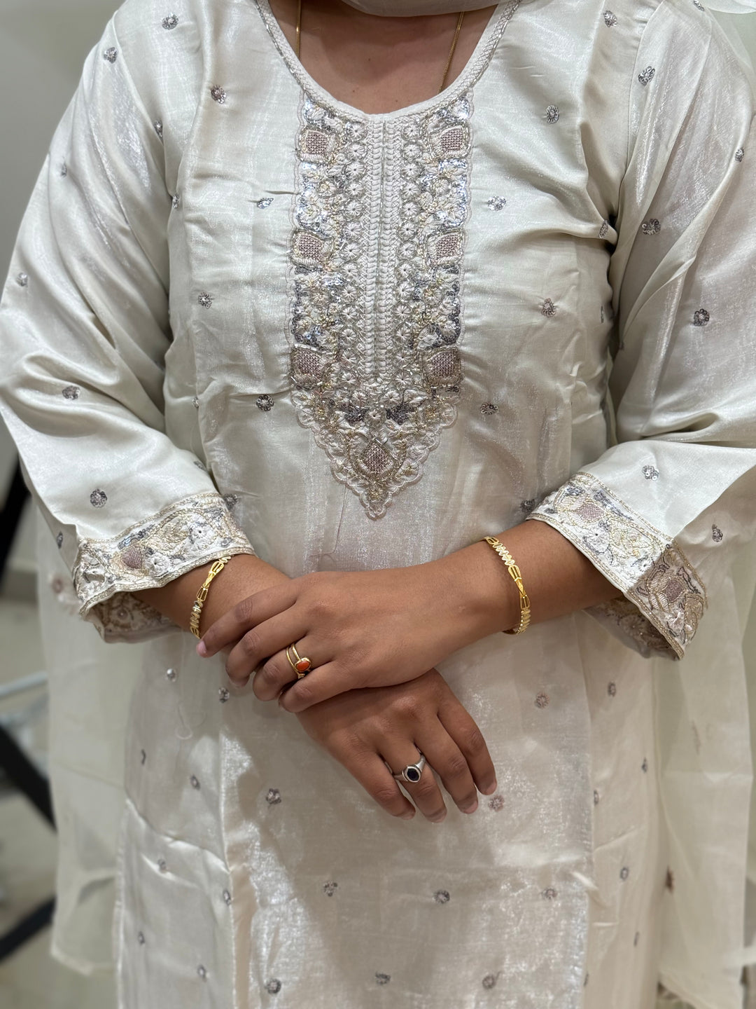 Budget-Friendly Roman Gloss Party Wear Collection | RADHE48