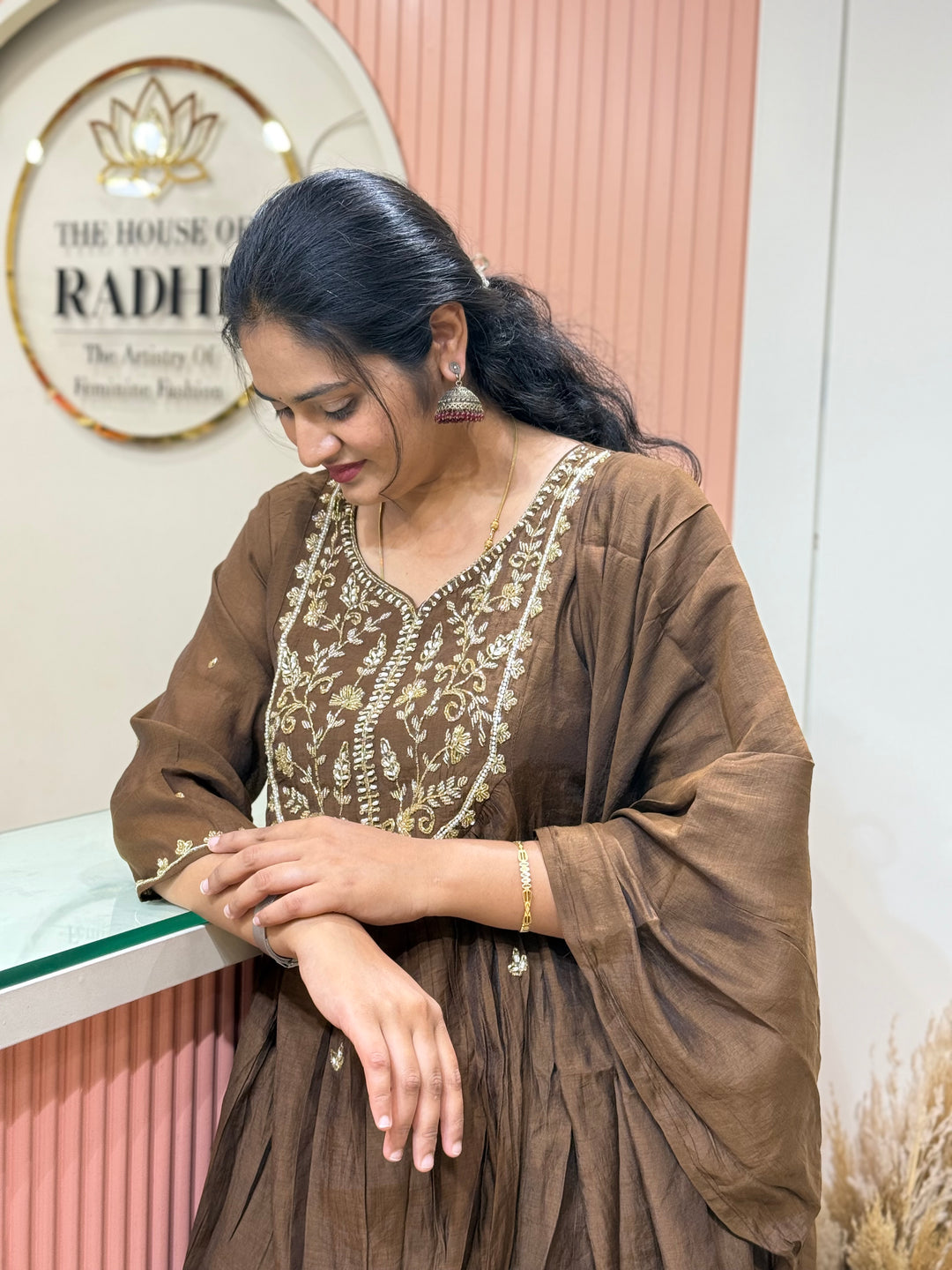Premium Mul Chanderi Party wear Collection | R206