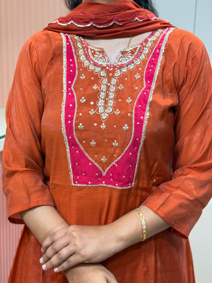 Mul Chanderi With Cotton Lining (New Arrivals) | R138