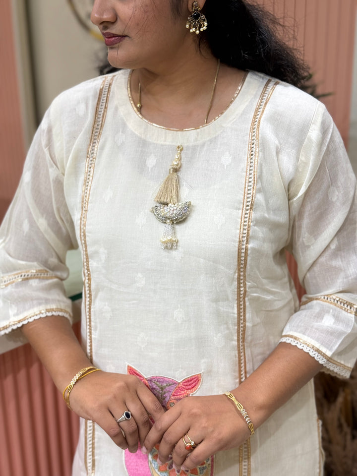 Co-Ord Cotton Set with Figure Designs | R137