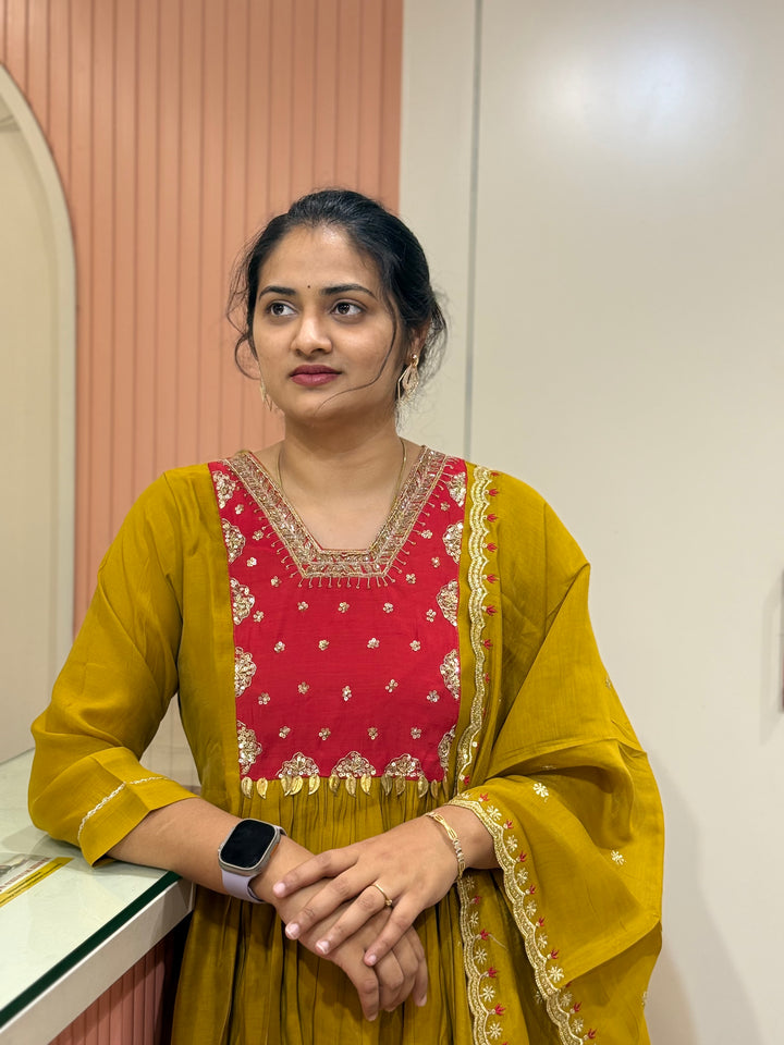 S Mul Chanderi-RADHE51