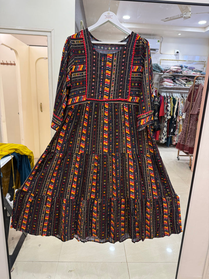 Gown Full Ghera (1pcs Set ) | SALE3