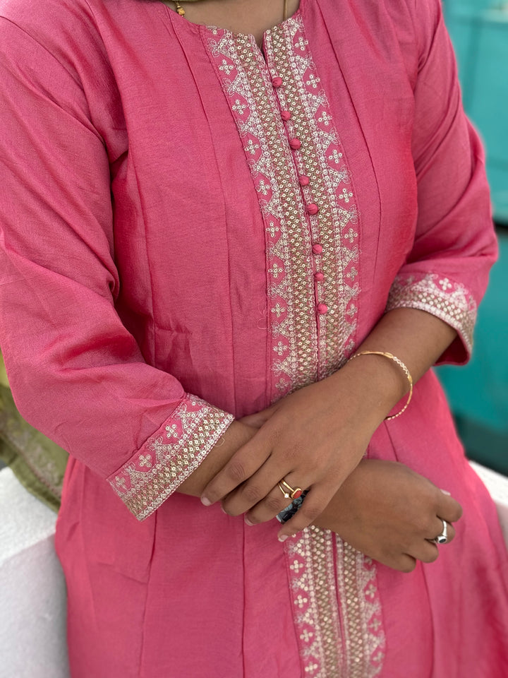 Vichitra Fabric Collection With Elegant Designer Look | RADHE60