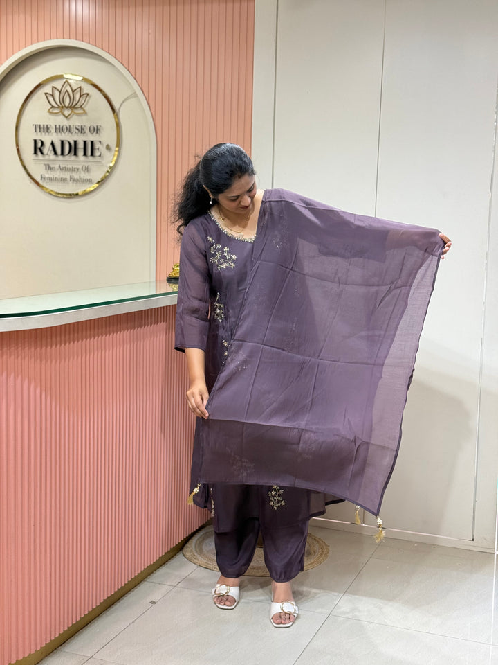 Mul Chanderi Collection with Cut Dana work | R206