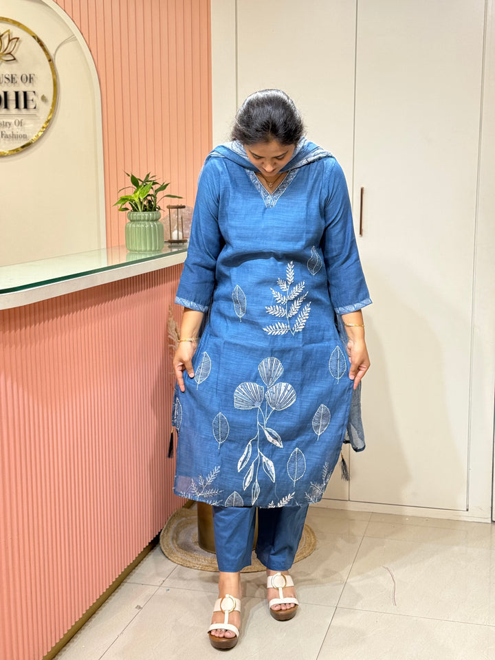 Linen Cotton 3 Pcs Set Collection with Cotton Lining | R146