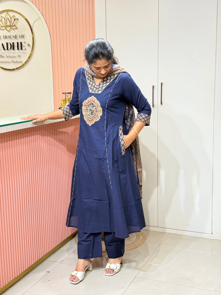 Cotton 3Pcs Set Collection with Patchwork | R220
