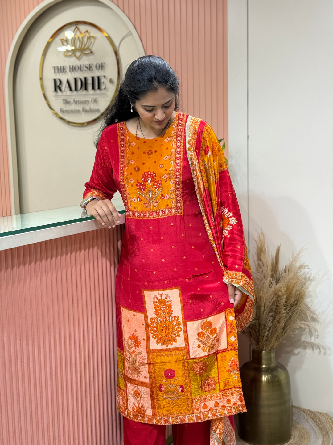 Crepe 3Pcs Set Collection (Cotton Lining )| R221