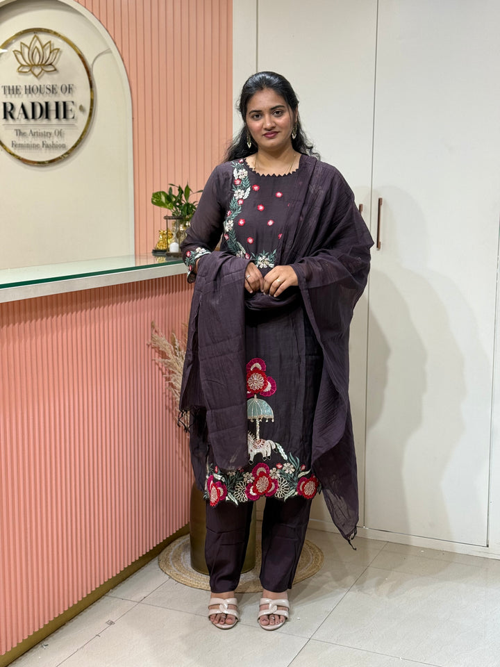 𝗣𝘂𝗿𝗲 𝗕𝗮𝗻𝗮𝗿𝗮𝘀𝗶 𝗠𝘂𝗹 𝗖𝗵𝗮𝗻𝗱𝗲𝗿𝗶 𝗕𝗼𝘂𝘁𝗶𝗾𝘂𝗲 𝗖𝗼𝗹𝗹𝗲𝗰𝘁𝗶𝗼𝗻 (Cotton Lining)| R218