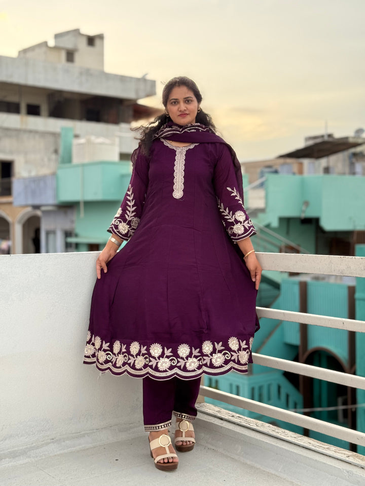 Vichitra Fabric Collection With Elegant Designer Look | RADHE60