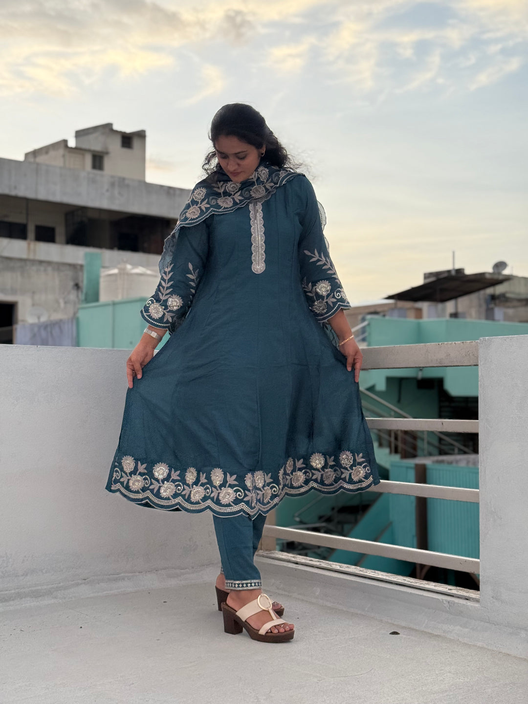 Vichitra Fabric Collection With Elegant Designer Look | RADHE60