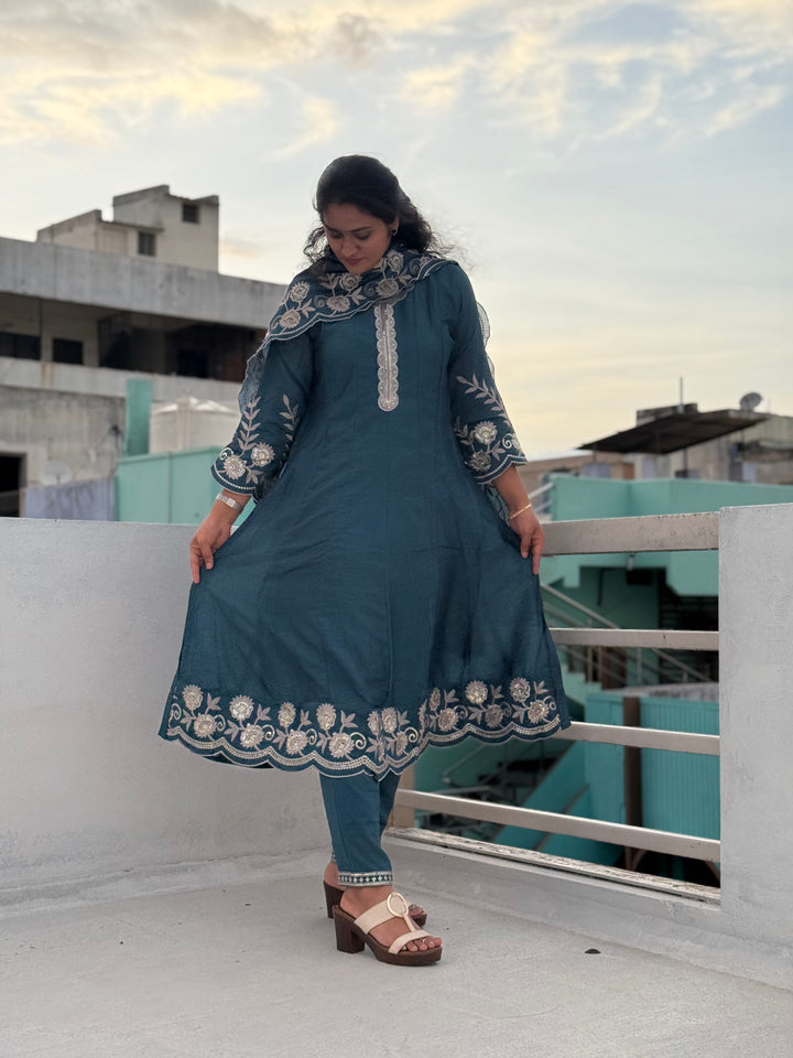 Vichitra Fabric Collection With Elegant Designer Look | RADHE60