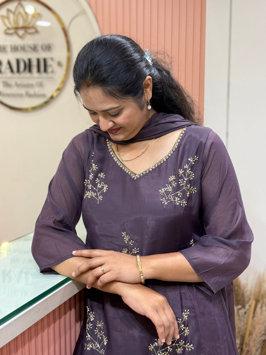 Mul Chanderi Collection with Cut Dana work | R206
