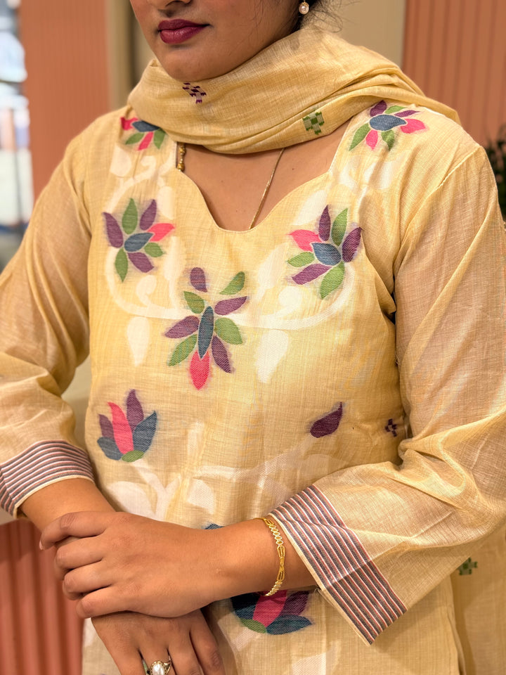 Budget-Friendly Jamdhani Weaving Collection | R222