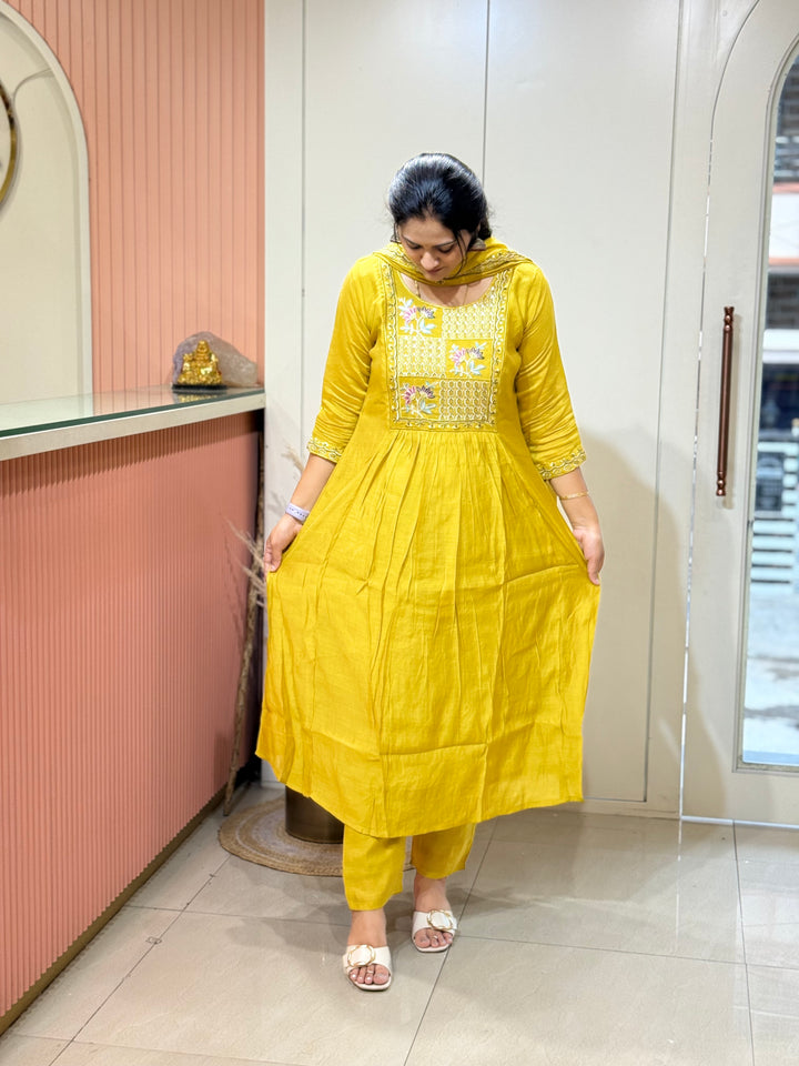 S Mul Chanderi Collection | R208