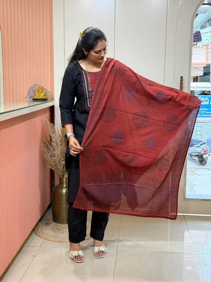 Pure Cotton Collection With Front &amp; Back Patchwork | R210