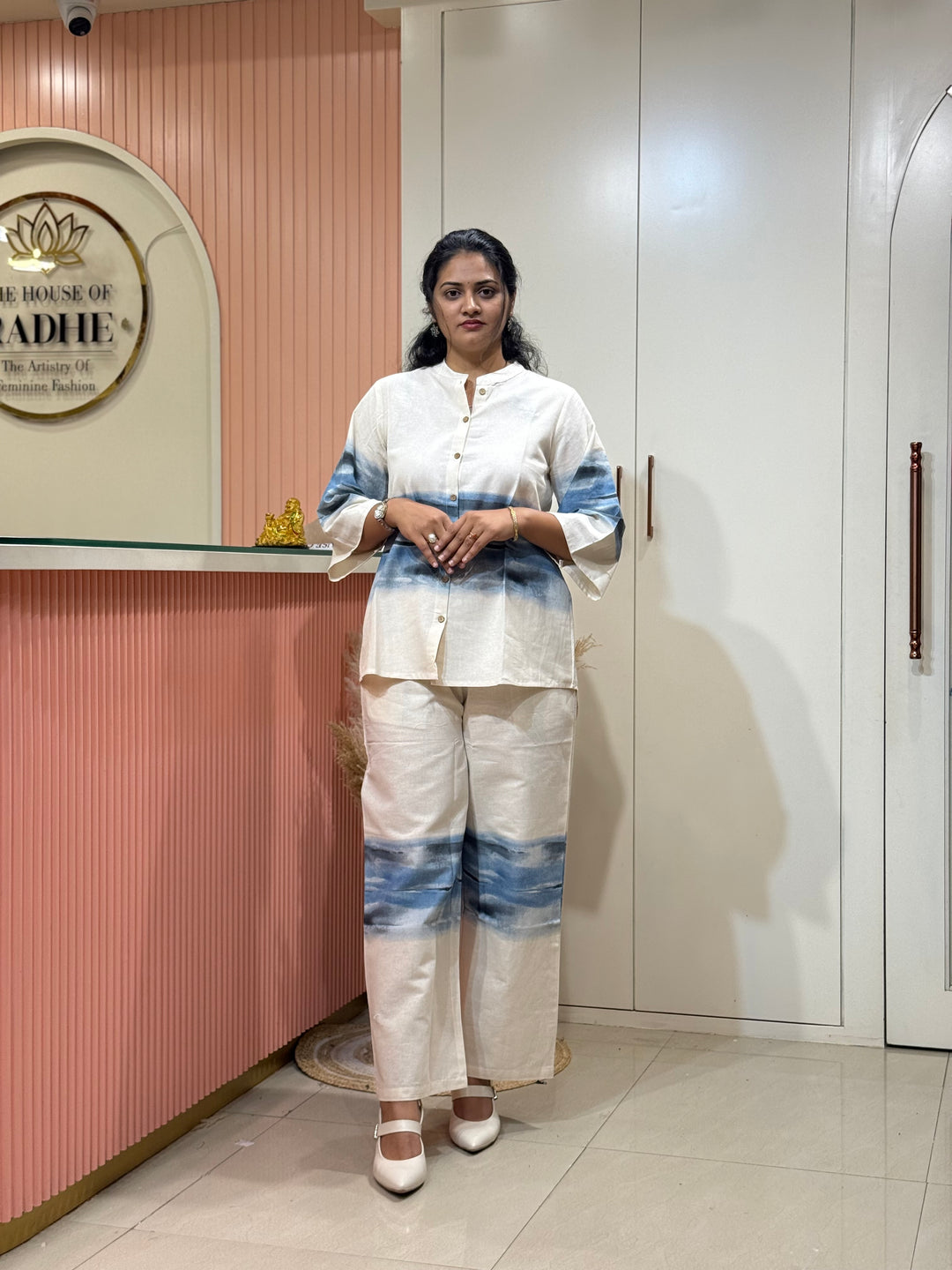 Co-ord set khadi cotton