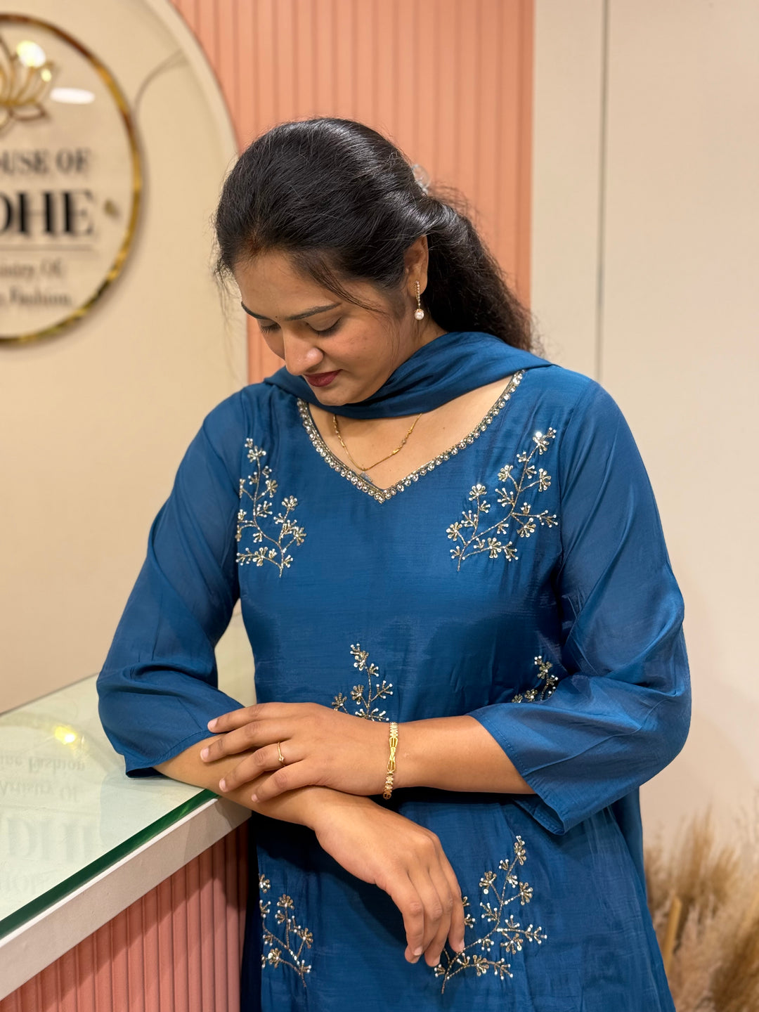 Mul Chanderi Collection with Cut Dana work | R206