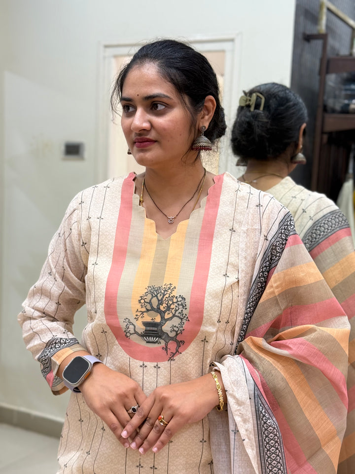 R123 –3 Pc Kurta Set | Everyday Wear Collection