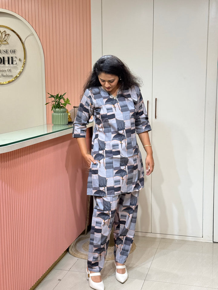 Co-Ord Set Collection with Beautiful Design(Premium Rayon Fabric)| R137