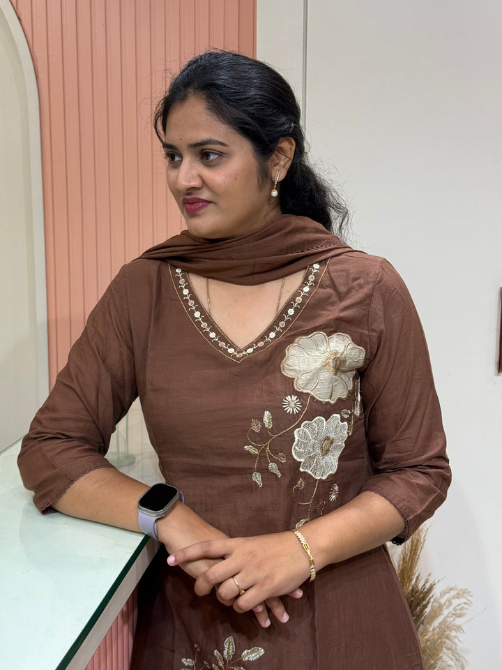 Mul Cotton Collection with Embroidery work (Cotton Lining)| R150