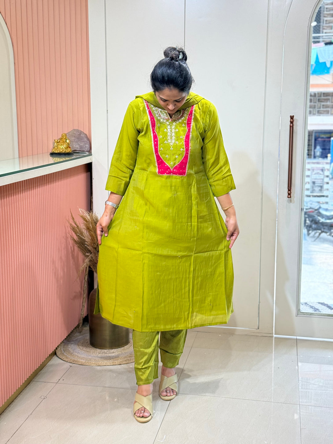 Mul Chanderi with Cotton Lining (New Arrivals ) | R138