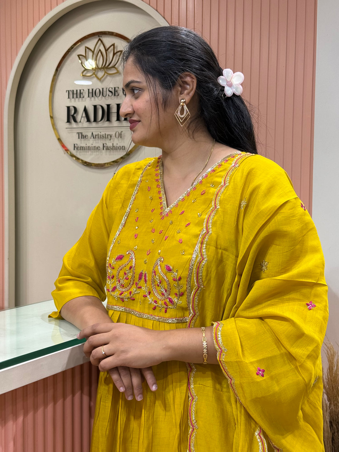 Mul Chanderi Beautiful Collection | R208