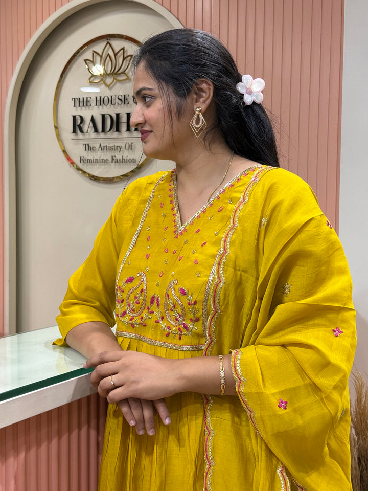 Mul Chanderi Beautiful Collection | R208