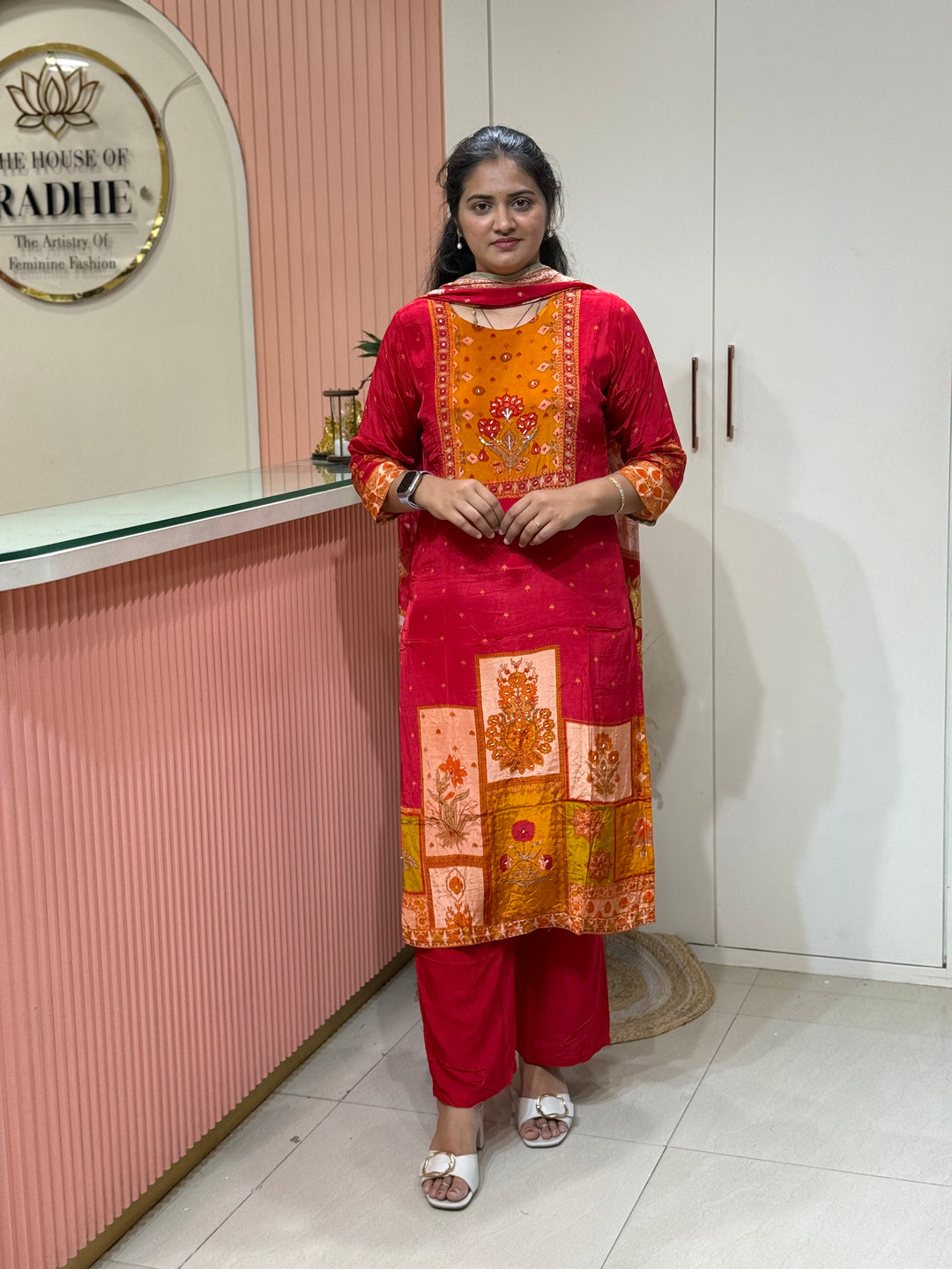Crepe 3Pcs Set Collection (Cotton Lining )| R221