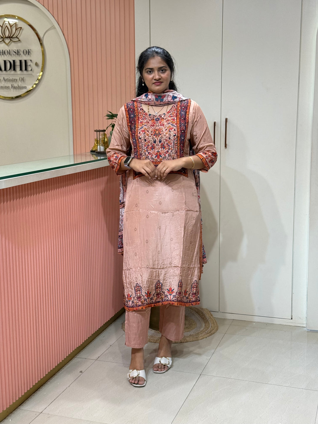 Crepe 3Pcs Set Collection (Cotton Lining )| R221
