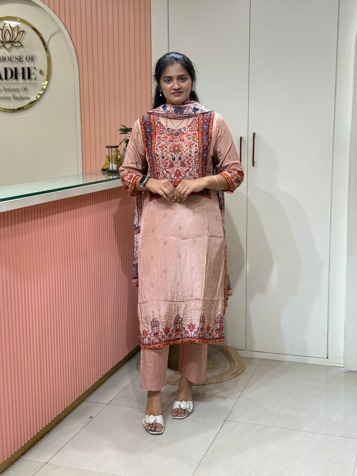 Crepe 3Pcs Set Collection (Cotton Lining )| R221