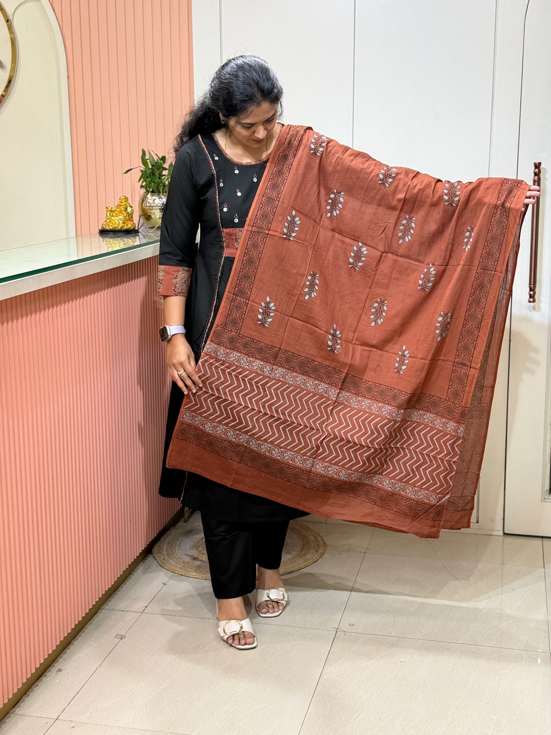 Pure Cotton Collection with A Line Pattern | R210