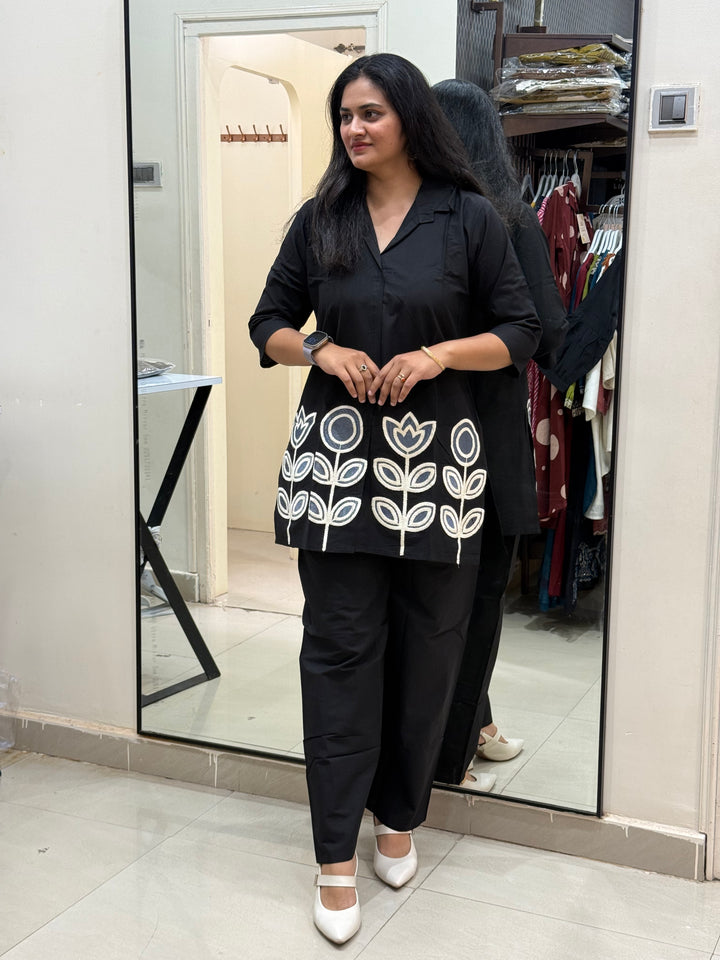 Co-Ord Set with Embroidery Work | R137