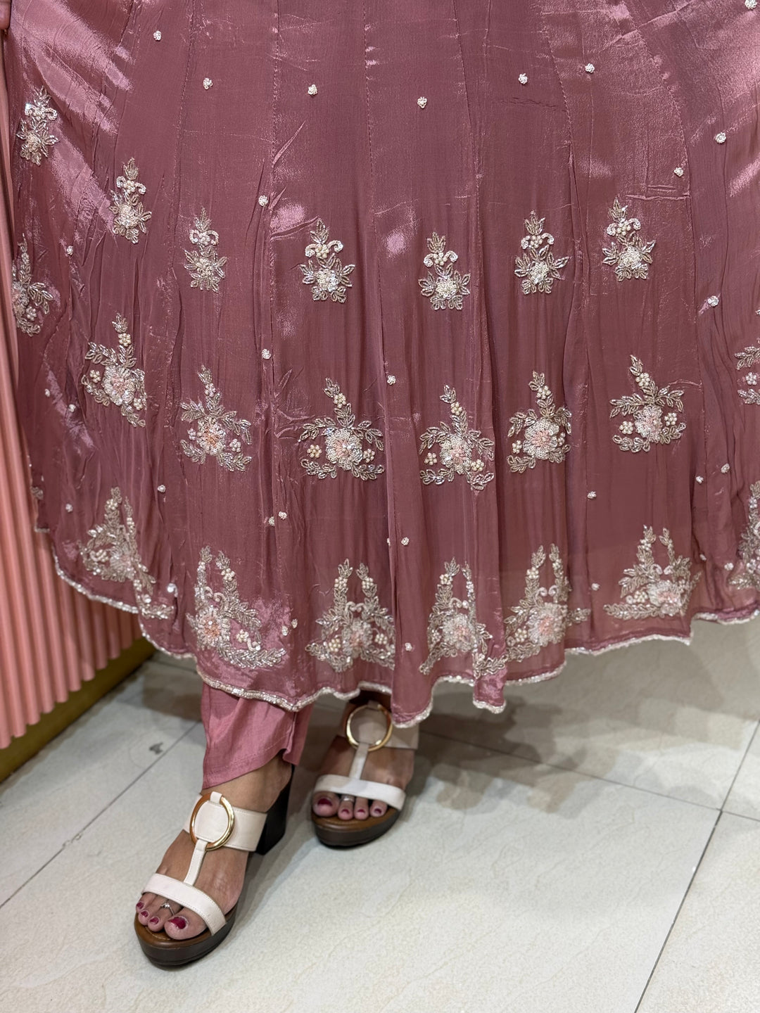 Chinon Festive Collection | Full Handwork, Sequin &amp; Cut Dana | R177